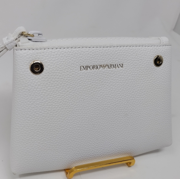 Emporio Armani Myea White Wristlet